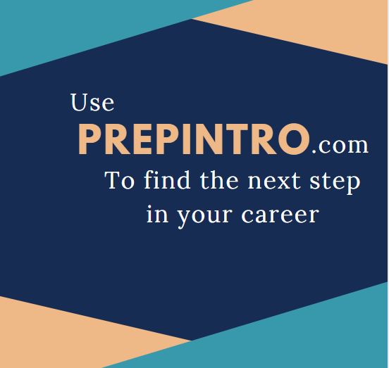 use prepintro.com to find the next step in your career